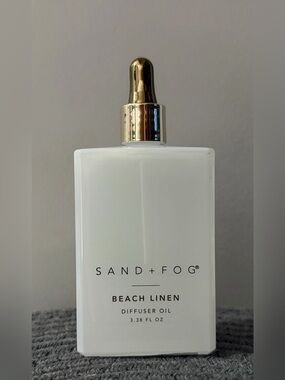 ✨New✨SAND+FOG: **100mL** Diffuser Oil: Beach Linen